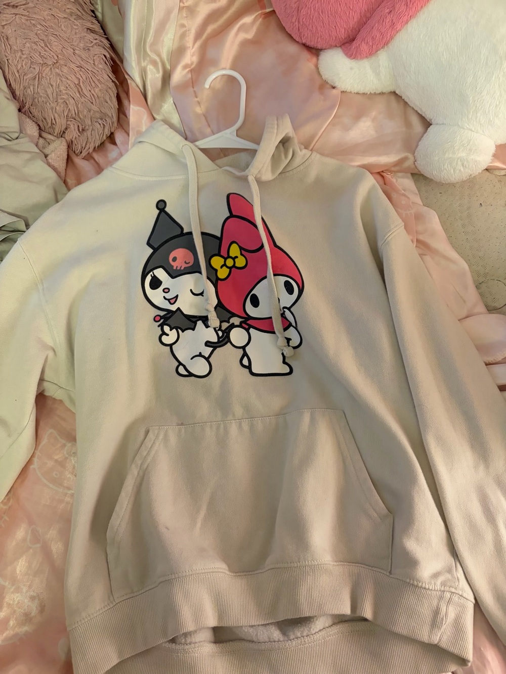 My melody and kuromi hoodie